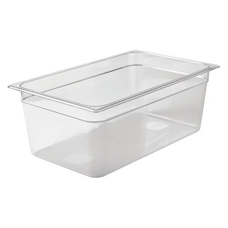 Rubbermaid Commercial Full Size Insert Pan, 8", Clear FG133P00CLR