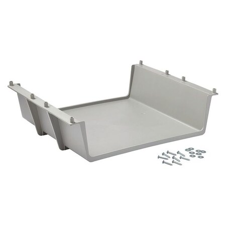 Rubbermaid Commercial Under Deck Glass Rack FG619600PLAT