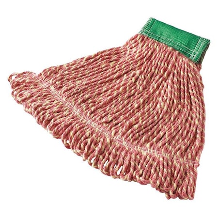 Rubbermaid Commercial 5 in Wet Mop, Looped-End, Red FGD25206RD00