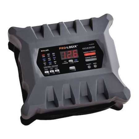 Solar Battery Charger, 10/6/2A, 6/12V PL2310