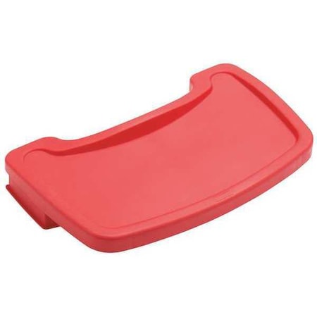 Rubbermaid Commercial Youth Seat Tray, Red FG781588RED