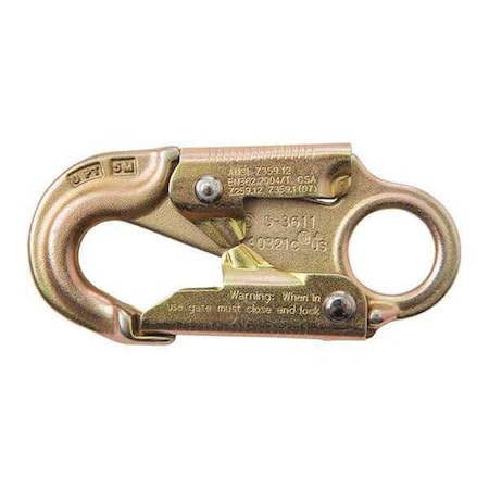 Gemtor Snap Hook, 3600 Lb Gate 5155
