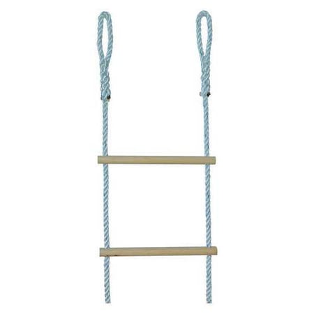 Gemtor Ladder, Nylon Rope, 3" Loops, 10 ft. 322-10L