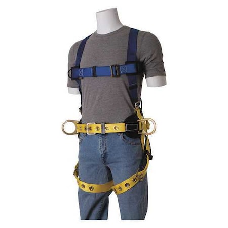 Gemtor Full Body Harness, Vest Style, XL 855H-4