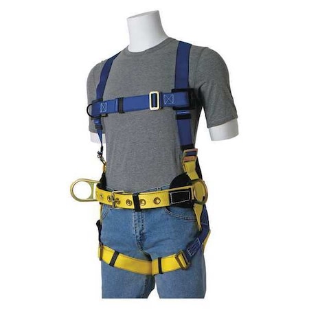Gemtor Full Body Harness, Vest Style, XL 955H-4