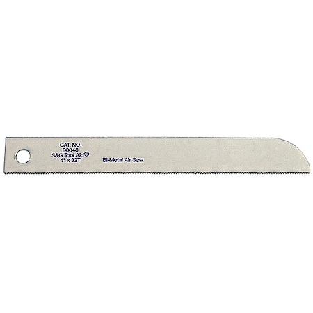 S&G Tool Aid 4 in x 32 TPI Reciprocating Saw Blade, 5 PK 90040