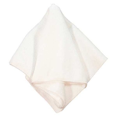 Microfiber Technologies Microfiber Cloth General Purpose Cloth Wipe 16" x 16", White LFK970-90-LA001