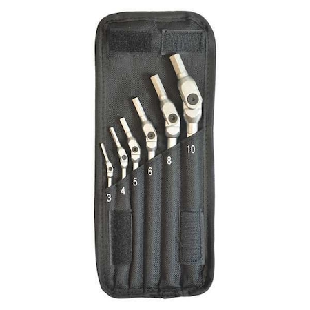 Bondhus 6 Piece Metric Long Handle Hex Key Set, 00010 00010