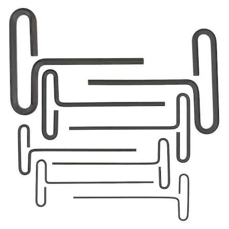 Bondhus 8 Piece Metric T-Shape Hex Key Set, 15487 15487