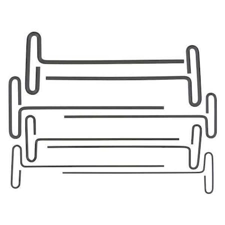 Bondhus 8 Piece Metric T-Shape Hex Key Set, 15587 15587
