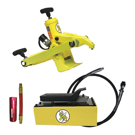 Esco Equipment Hydraulic Bead Breaker Kit, Yellow Jackit 10821