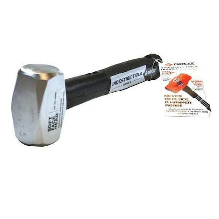Groz Soft Face Club Hammers, 2.5 lb., 12" 34550
