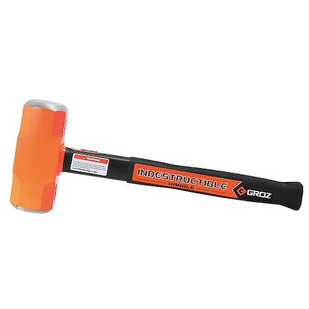 Groz Handle Sledge Hammers, 8 lb., 16" 34523