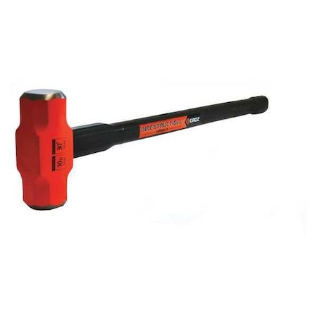 Groz Handle Sledge Hammers, 10 lb., 30" 34514