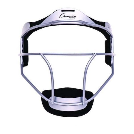 Champion Sports Adult SoftBall, Fielders Mask, Silver FMASL
