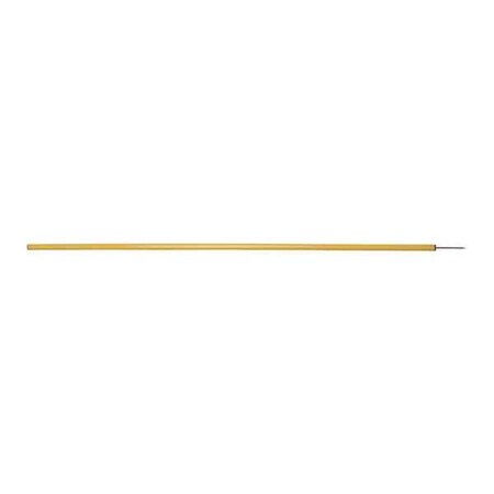 Champion Sports Sports Coaching Sticks, Yellow, 60"H, PK6 CS6YL