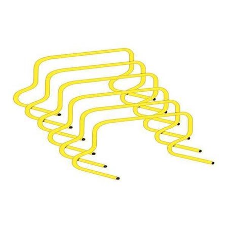 Champion Sports Weighted Training Hurdle Set, 6"H, PK6 WPH6SET