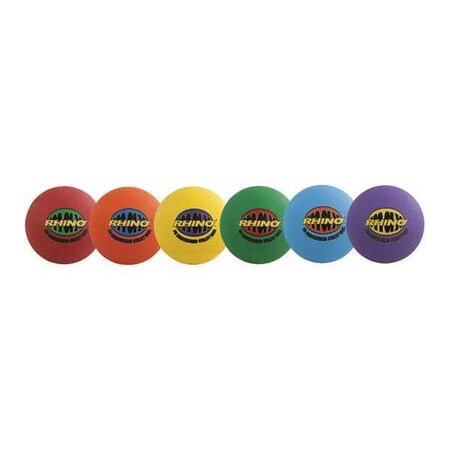 Champion Sports Playground Sequencing 8.5" Ball, PK6 RMXSQSET