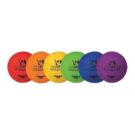 Champion Sports Rhino Skin Soft Playground Ball, Cler, PK6 RSPGSET