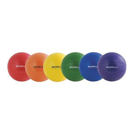 Champion Sports Rhino Skin High Bounce Basketball Set, 9", PK6 RS9SET