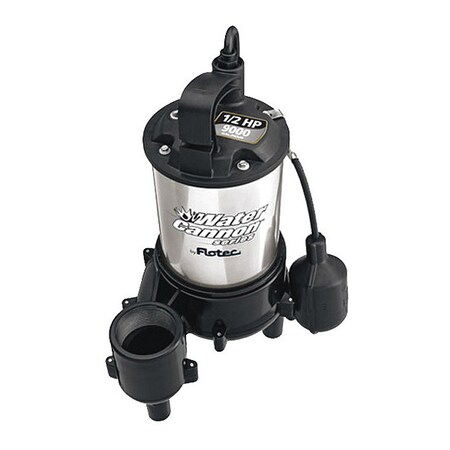 Pentair Flotec Sewage Pump, 1/2 HP FPSE9000