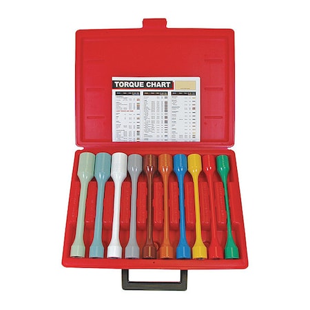 Accutorq Torque Socket Set, 10Pc 10-0322