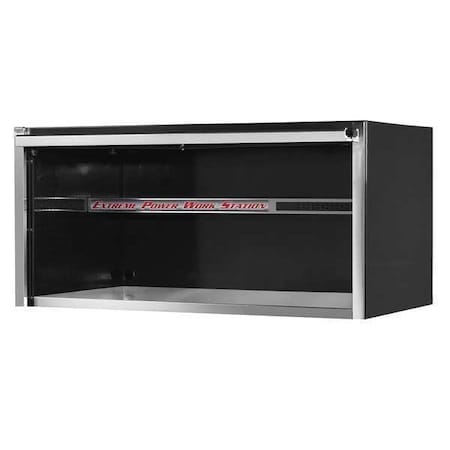 Extreme Tools 55"W Power Workstation Hutch, Black, 31"D x 26-3/8"H EX5501HCBK