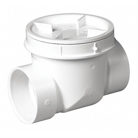 OATEY PVC PVC Cap, Threaded, 3" Pipe Size 43915