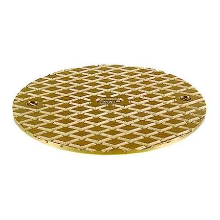 Oatey Brass Cover and Ring, 6" 81130