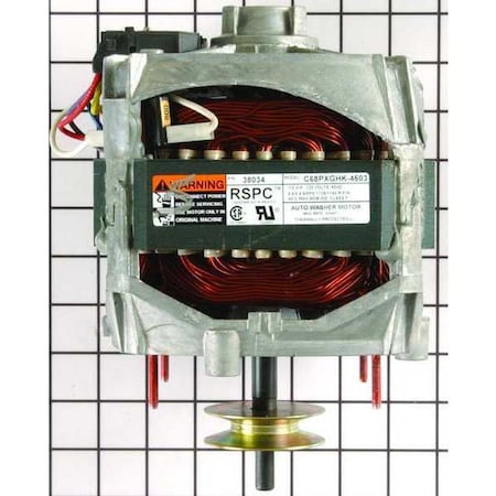 ALLIANCE LAUNDRY SYSTEMS Motor Assembly, 120V, 60 Hz, 2 Speed 38034P