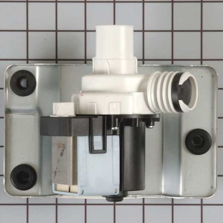 Whirlpool Drain Pump Assembly with Bracket 34001320