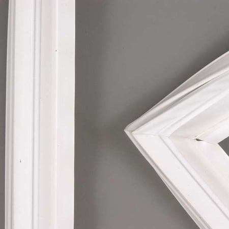 Electrolux Freezer Door Gasket, 29" to 16-1/2", White 215608916