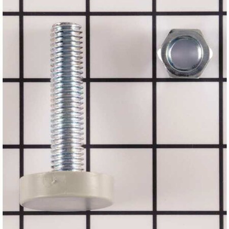 Whirlpool Dryer Leg with Nut, 5/8" 22003428
