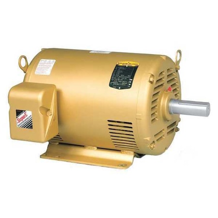 Baldor-Reliance Three-Phase AC Induction Motor, 15 HP, 254T Frame, 200V AC Voltage, 1,770 Nameplate RPM EM2513T-8