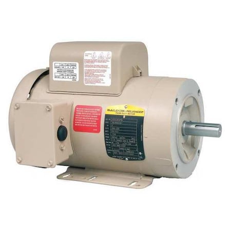 Baldor-Reliance Capacitor-Start/Run General Purpose Motor, 2 hp HP, 230V AC Voltage, 56CHZ Frame CFDL3516TM
