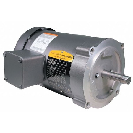 Baldor-Reliance Three-Phase AC Induction Motor, 3/4 HP, 56C Frame, 208V AC, 230V AC, 460V AC Voltage VM3542