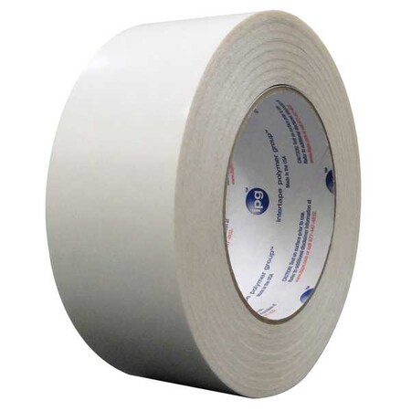 Intertape Double-Coated Tape, 5 11/16 in W, 60 yd L, 7.9 mil, Polyester Film, Double-Sided, 8 PK DCP800A2PW14455