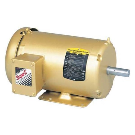 Baldor-Reliance Three-Phase AC Induction Motor, 3 HP, 182T Frame, 575V AC Voltage, 1,760 Nameplate RPM EM3611T-5