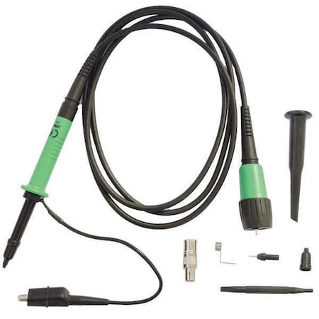 Test Products Intl Scope Probe, 250 MHzX10, w/Readout, 3m NS P250BR3