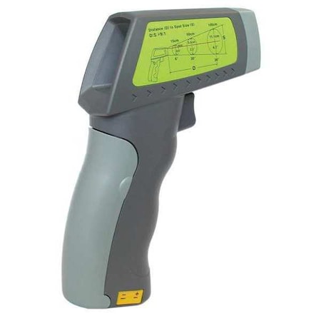 Test Products International IR Temp Tester, -4 to 572F deg. 381B