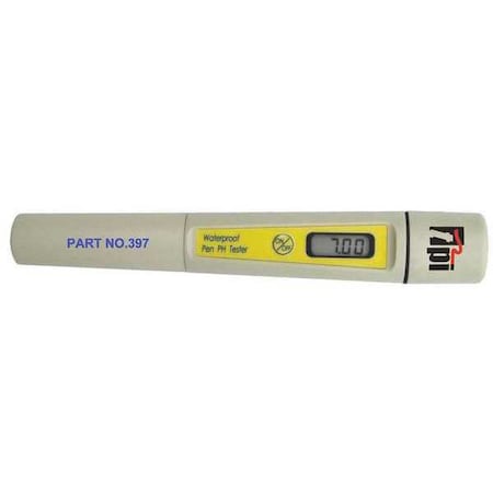 Test Products Intl PH Meter, Pen Style 397