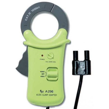 Test Products Intl Amp Clamp AC/DC, 0 to 400 A A256