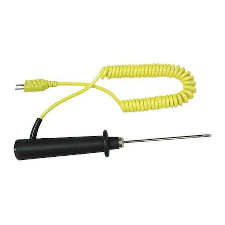 Test Products Intl Temp Probe, Rigid 3mm Stem, w/Bead GK14M