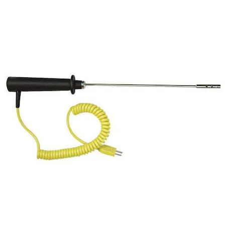 Test Products Intl Temp Probe, Heavy-Duty Gas, Stem 4" GK17M