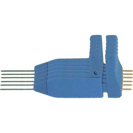 Test Products Intl Nano Clip/Leads Surface, .3mm Pitch, 12pcs NC6BLUE