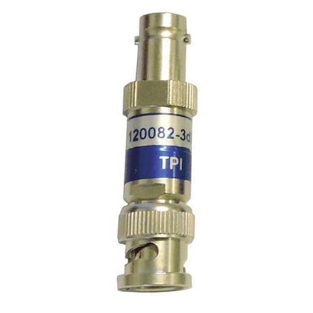 Test Products Intl BNC Attenuator, 3 dB, 1.0 W 120082