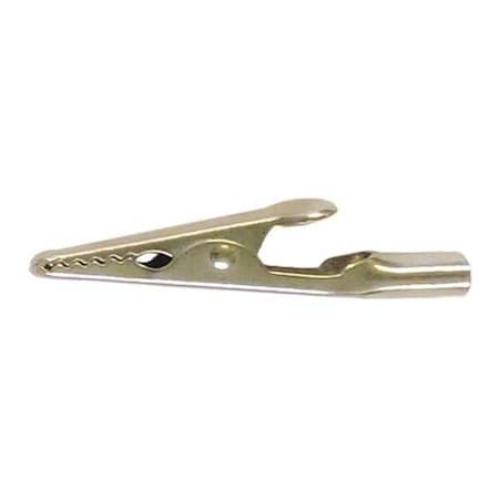 Test Products Intl Alligator Clip, Narrow Nickel Plate BC60ANP