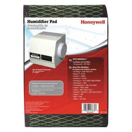 Honeywell Humidifier Drum Repl Pad for HE120A HC12A1015/C