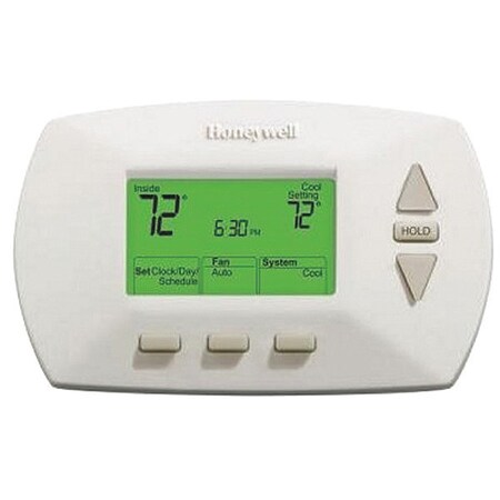 Honeywell 5-2 Programmable Thermostat, Single, Multi Stages H Single, Multi Stages C, wall Mount RTH6350D1000/E1