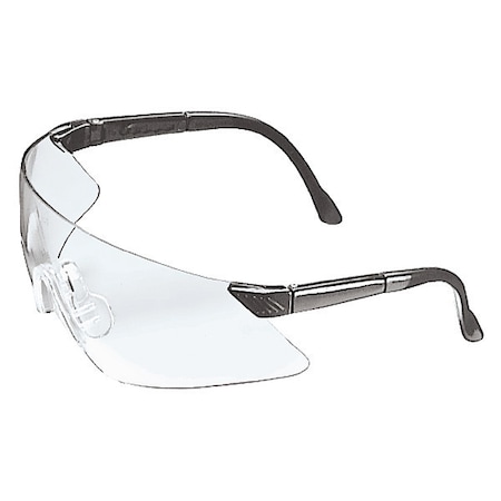 Msa Safety Luxor, Safety Glasses, Anti-Scratch, Clear Lens, Frameless 697516